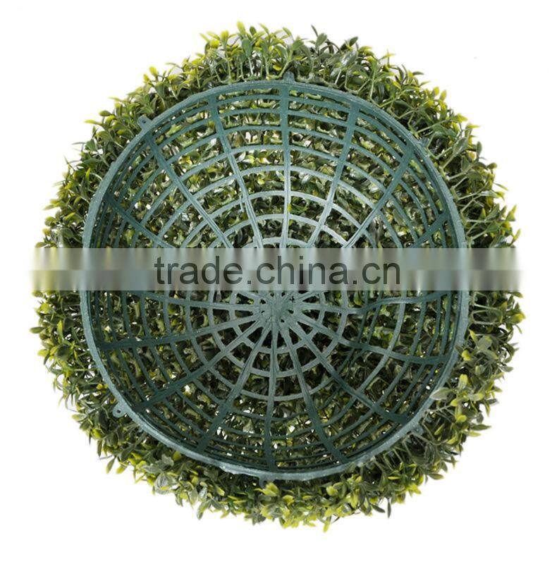 Promotional topiary grass ball , tea leaf shape ball
