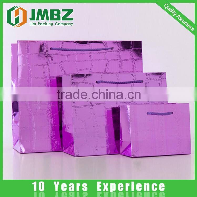 Recyclable Feature and Aqueous Coating Surface Handling art paper bag