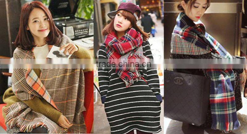 81310124 fashion women varicolored scarf