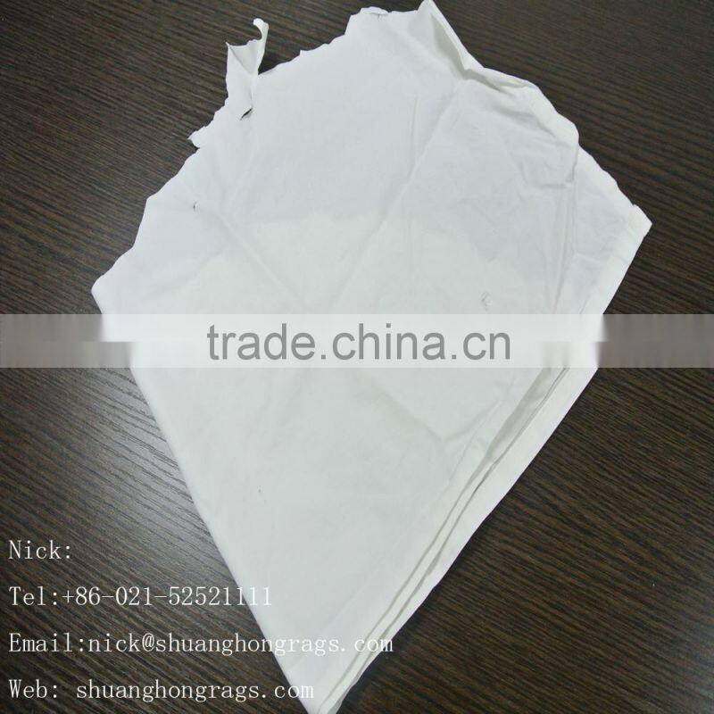 wholesale new white cloth wiping rags
