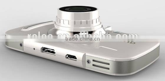 3.0"LTPS TFT LCD 4 Mega Pixel CMOS Sensor Digital Video Recorders for car with G-Sensor