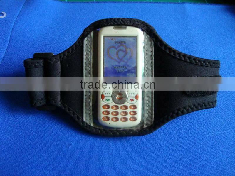 Black high quality neoprene phone and camera case