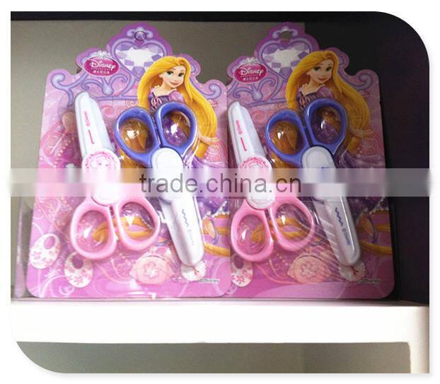 2015 new design plastic safety scissors