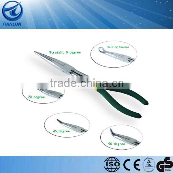 Machine or automobile use 11-Inch long pointed nose pliers