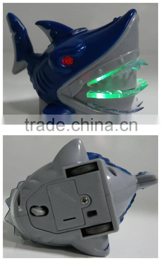 2CH RC Shark Toy w/ LED Light