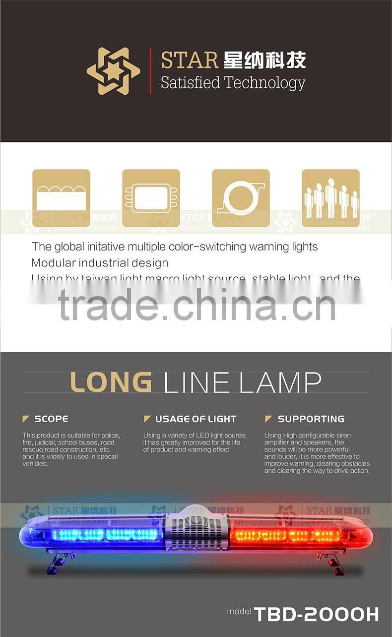 High Power LED lighting Used Police Car