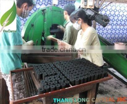 Odorless sparkless smokeless Coconut shell charcoal for Barbecue BBQ