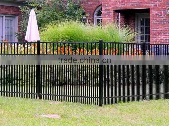 manufacturer of wrought iron palisade fence in China