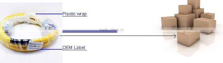 Chinase high quality 12 cores SC/APC to SC/APC mini breakout patch cord