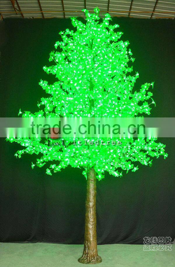 Street/park/square display lighted cone Christmas tree lights