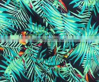 100% viscose lining fabric / rayon viscose crepe with popular printed for dress,hometextile,quilt,etc