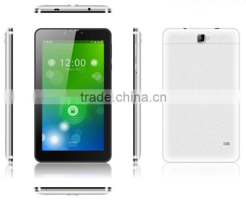 cheapest 7 inch 3g tablet pc/mtk8312 dual core pc tablet/android 4.4, dual camera mid with gps