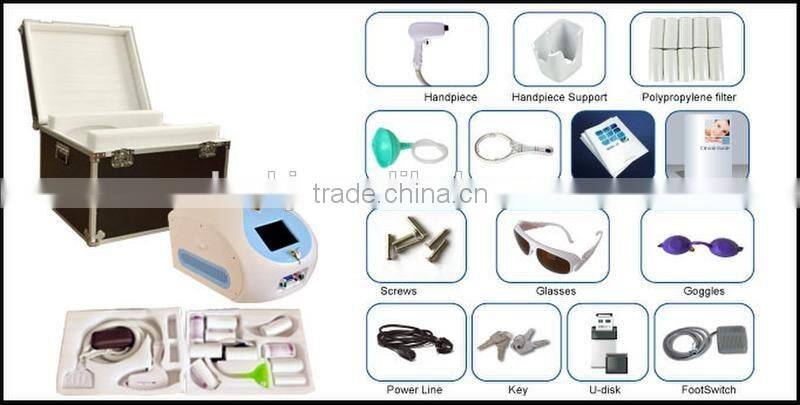 Updated laser diode 808nm diode laser machine with Itlay pump