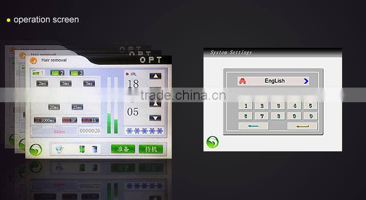 Best quality hot selling factory supply (Magicbelle)!!! professional SHR machine/OPT beauty equipment for hair removal