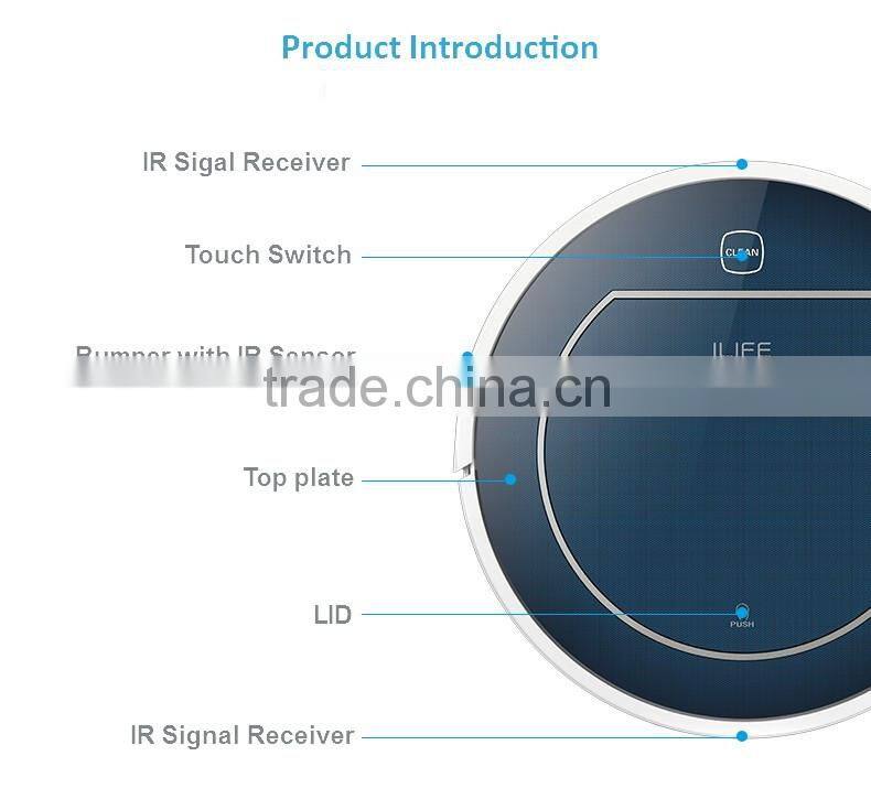 ILife V7S CHUWI 2 in 1 Wet Robot Vacuum Cleaner for Home Wet Dry Clean Water Tank Double Filter Ciff Sensor