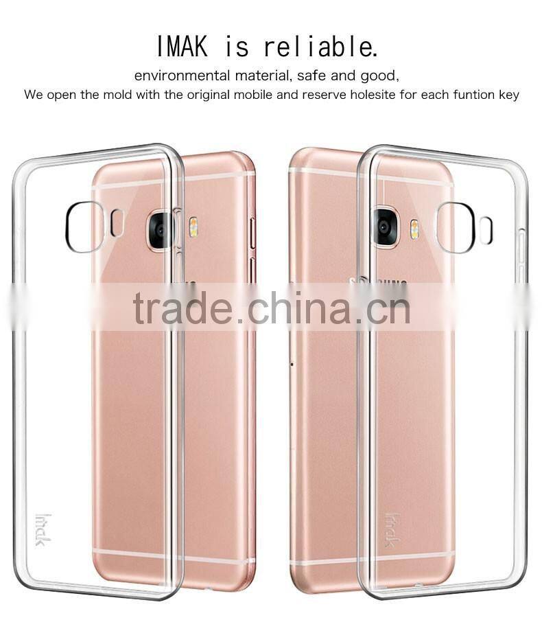 2016 Newest Imak Quality Stealth Soft case for Samsung Galaxy C7 C7000, Quality TPU SOFT Case Flex Armor case