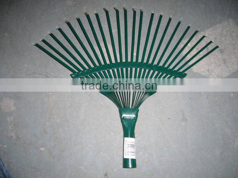 22 tine steel iron concrete garden rakes