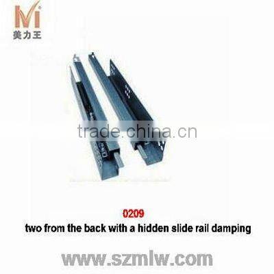 45mm automatic back-bit ball slide with a damper 3 fgv /mental drawer slide