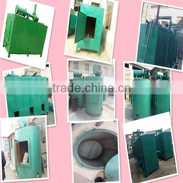 high efficiency and professional wood pellet carbonization stove