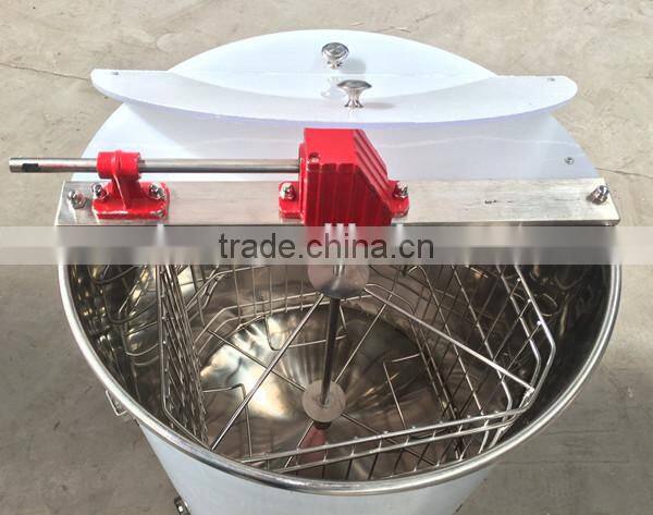 German purchased manual control 4 frame honey extractor best capaticy