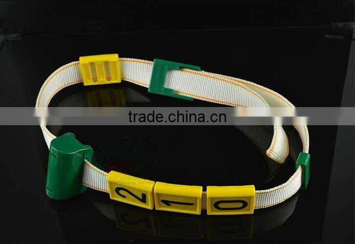 Plastic Leg Bands BLANK Dairy Cow Cattle Re-Use