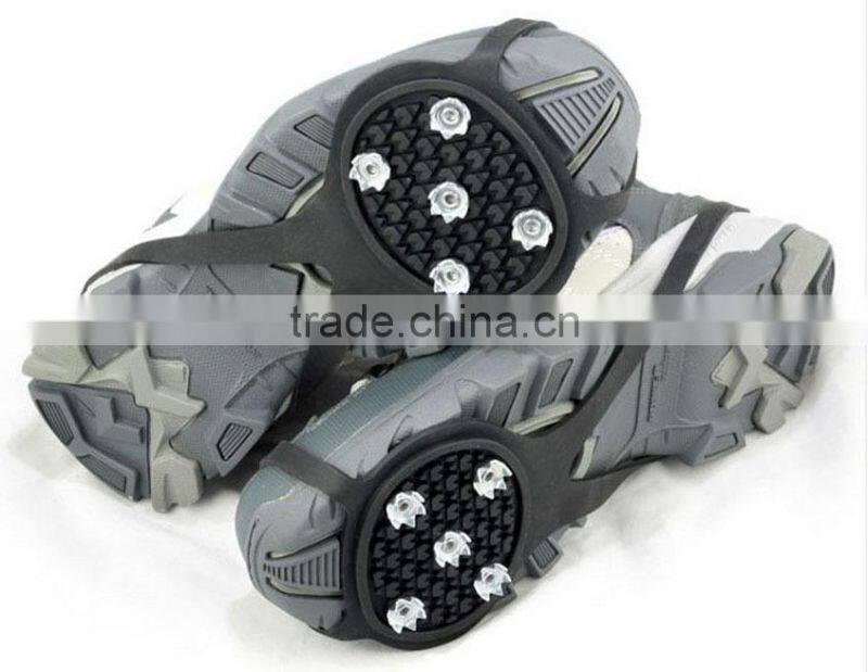 Snow crampons silicone ice traction crampons for shoe covers