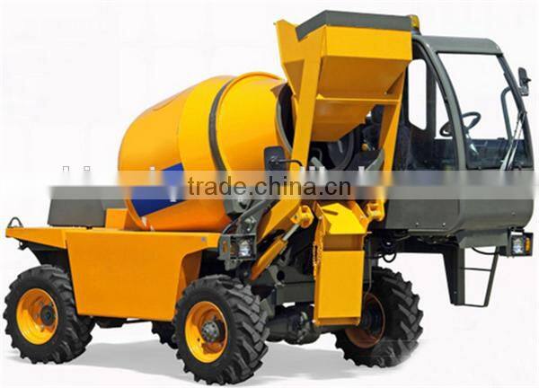 High Quality UN1.5 Small Self-loading Concrete Mixing Truck