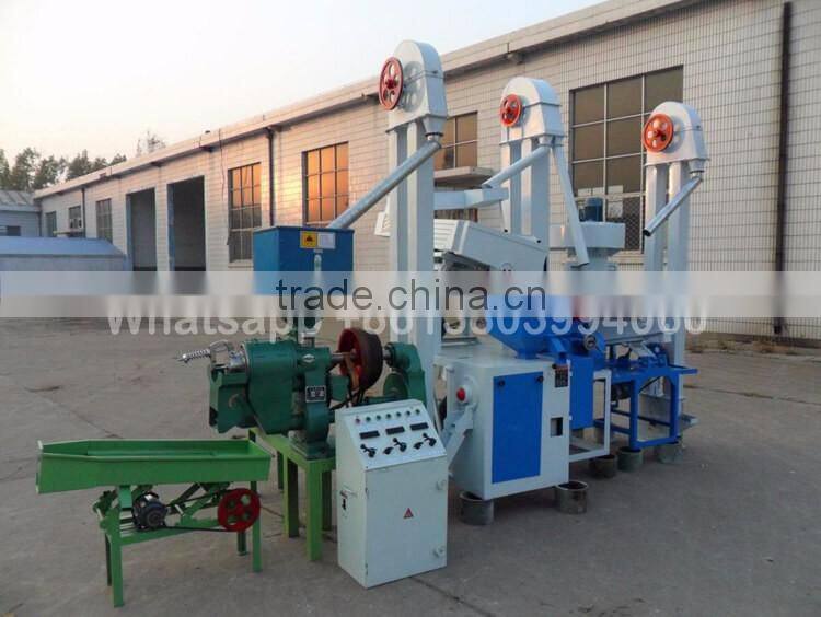 fully automatic rice destoner and mill machine plant