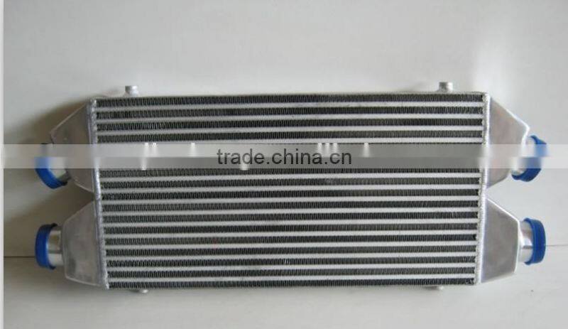 Customized aluminum plate fin brazed aluminum Universal Front Mount Turbo Intercooler for Racing Cars