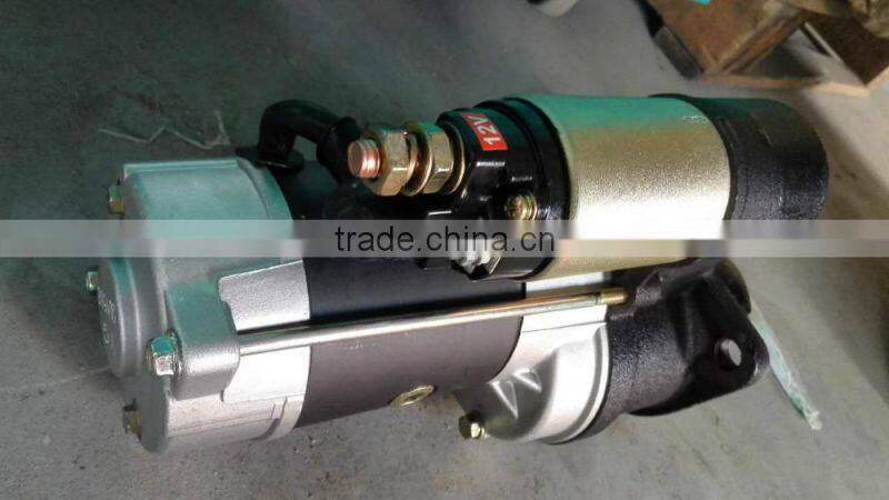 Tractor engine conductive deceleration starter