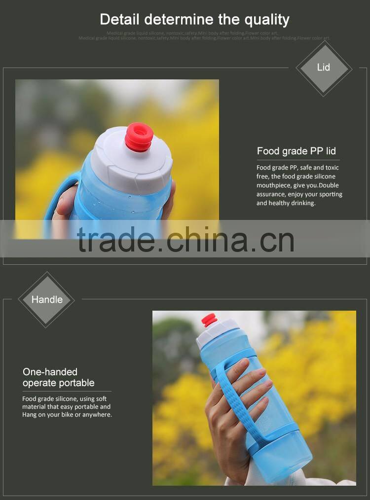 Food Grade Light Soft Sports Plastic Water Bottles