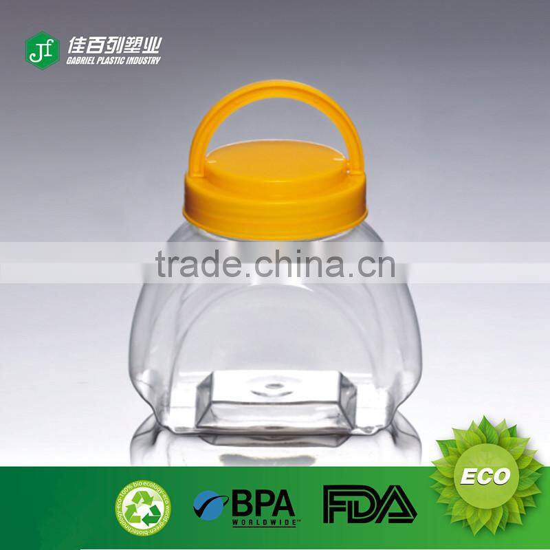 930ml handle lid plastic mason jars wholesale