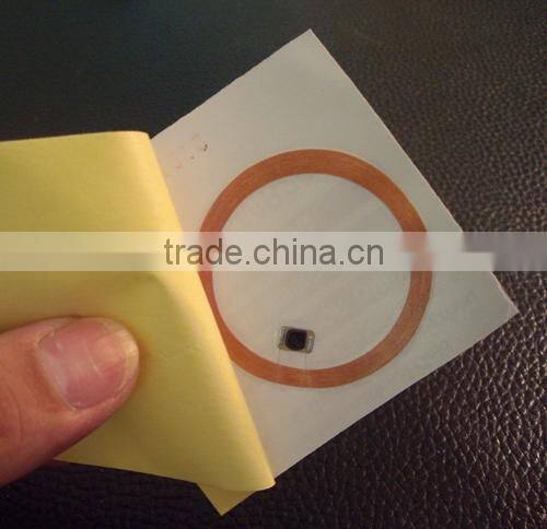 Alibaba Top Seller RFID Glossy Labels, LF/HF/UHF Adhesive RFID Label/Stickers