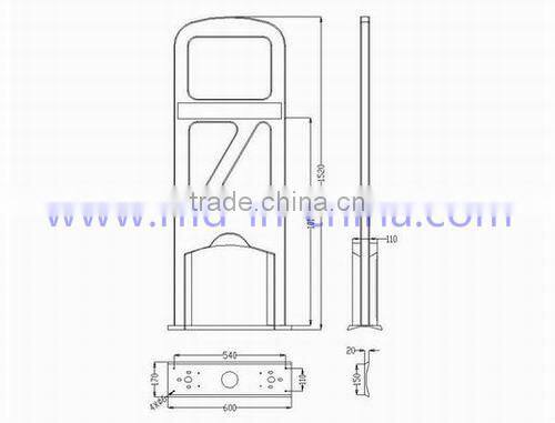 Factory Price long range gate barrier rfid reader
