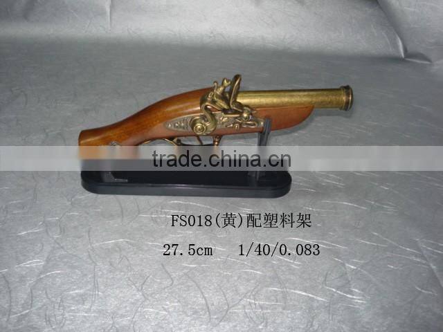 Factory direct kids toys wooden replica gun