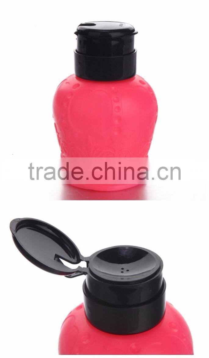 Empty Nail Oil Polish Remover Pump Dispenser 250ML Bottle 24/410