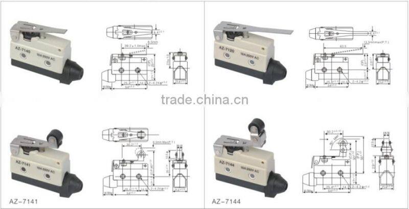 12 volt limit switch, compact enclosed limit switch, limit switch for elevator