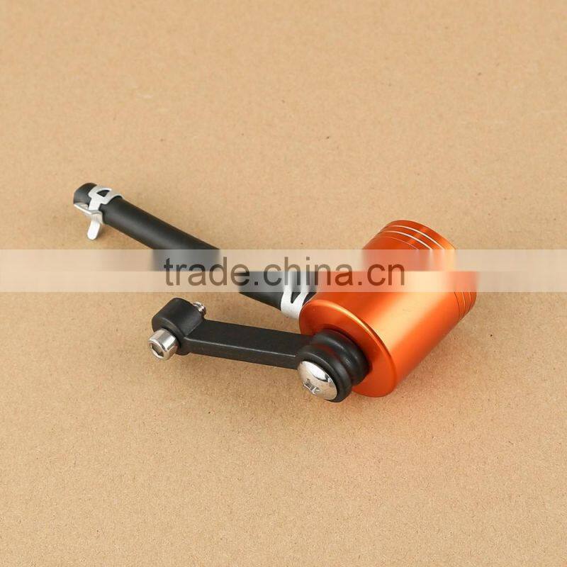 Orange Front Brake Clutch Tank Cylinder Fluid Oil Reservoir For Triumph Yamaha