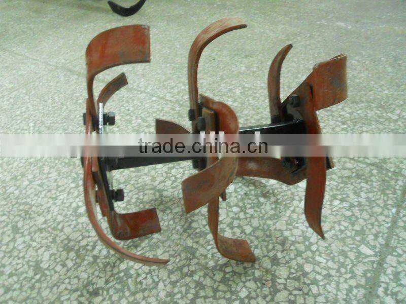 4pcs,3groups dry-land blades agriculture tool tiller blade