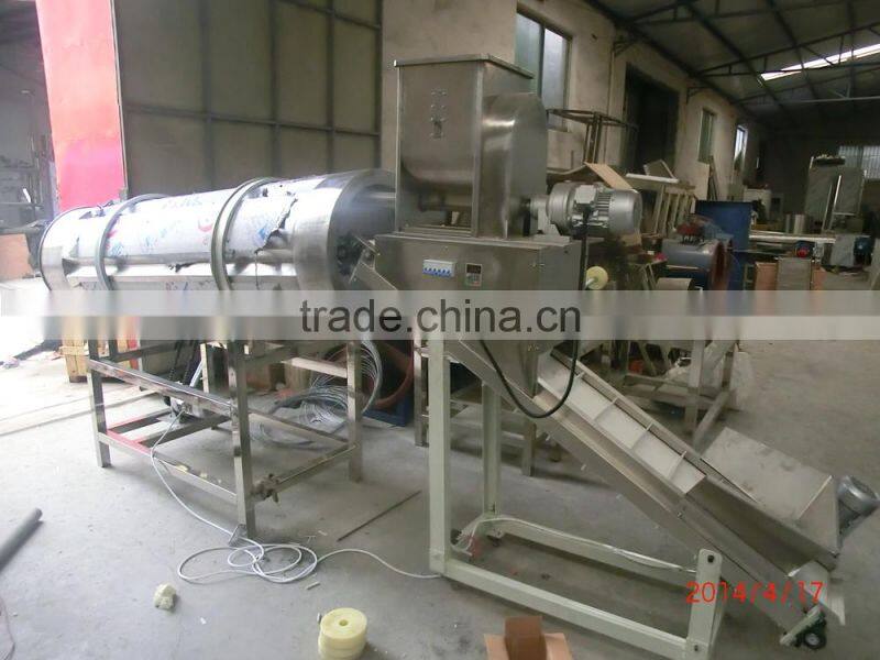 peanut single drum flavoring machine seasoning machine