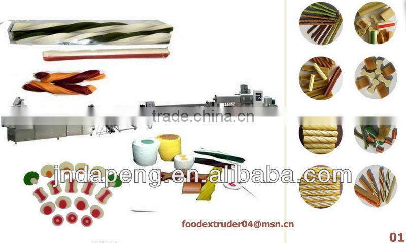 Jinan Eagle 100mm semi moist cat treats extruder machines to Korean