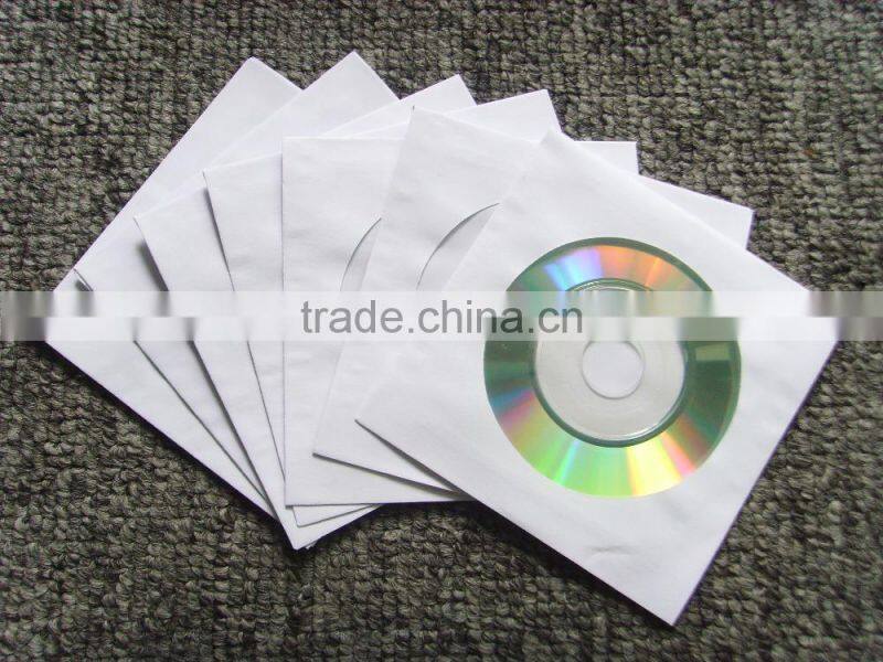 Factory Wholesale non-woven plastic cd/dvd sleeves