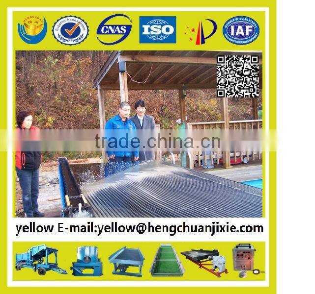 hot sales gold separator gold pulsating sluice equipment