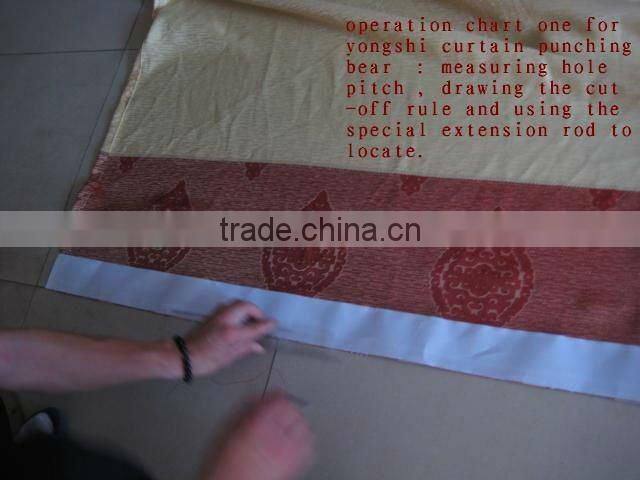 high quality beautiful flower design window curtains making machine 57#