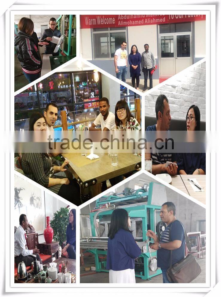 high efficiency ps foam fast food box making machine