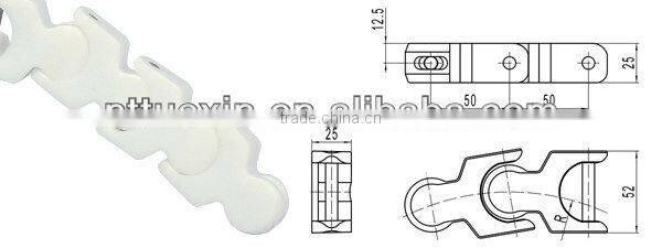 1701 Multiflex Chains for dairy industry