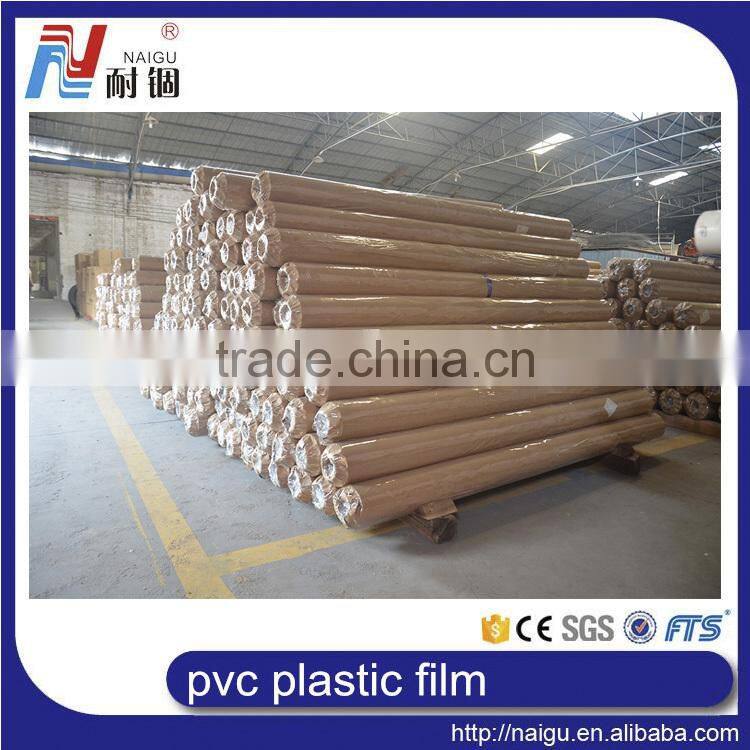 high quality transparent soft pvc film printing( Three colors ,lowest price!!!)