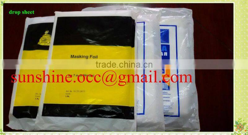 plastic damp proof polythene cover sheet