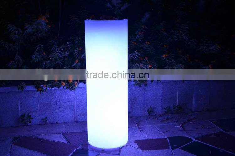 RF IR APP control luminated planter outdoor color change flower pot