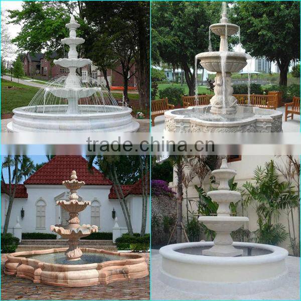 Natural Marble Large Garden Fountain